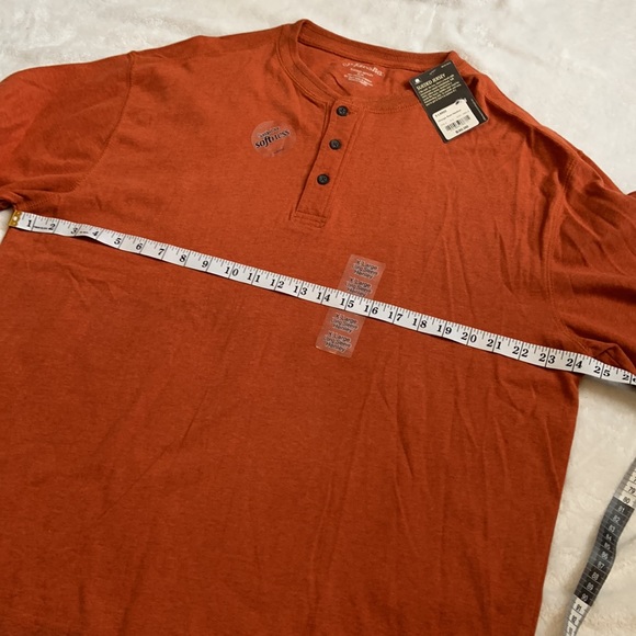 St. John’s Bay sueded Henley shirt size XL - Picture 6 of 6